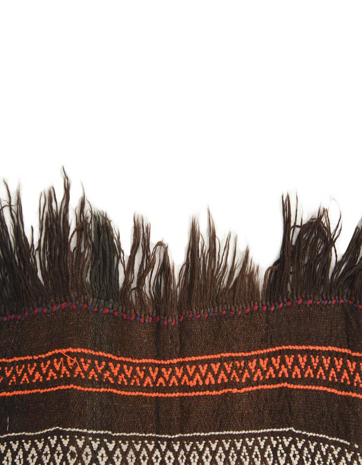 Detail image of 2' 5 x 9' 1  Hand Knotted Kilim Fars Persian Wool Runner Rug