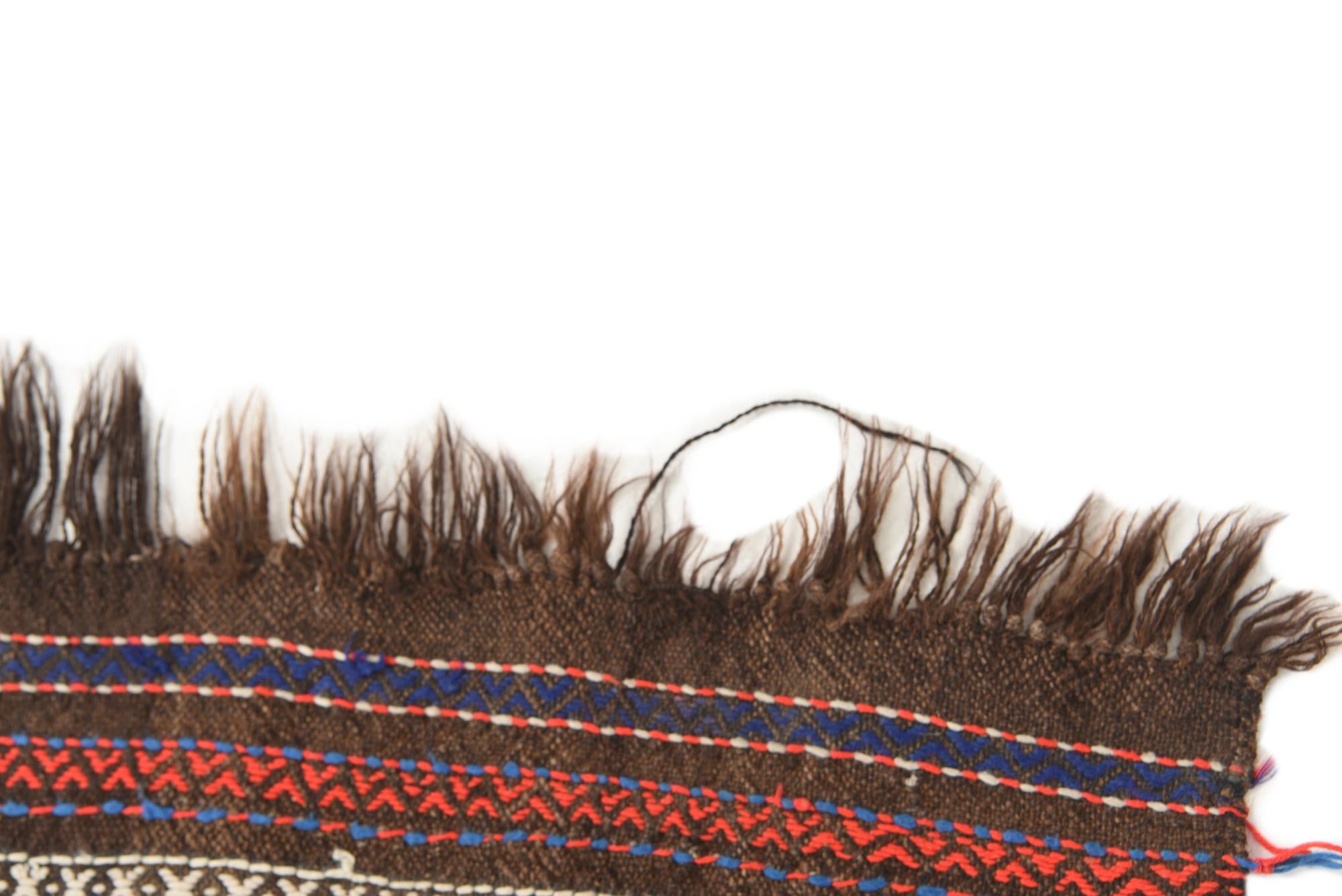 2' 1 x 8' 3 Hand Knotted Kilim Fars Persian Wool Runner Rug
