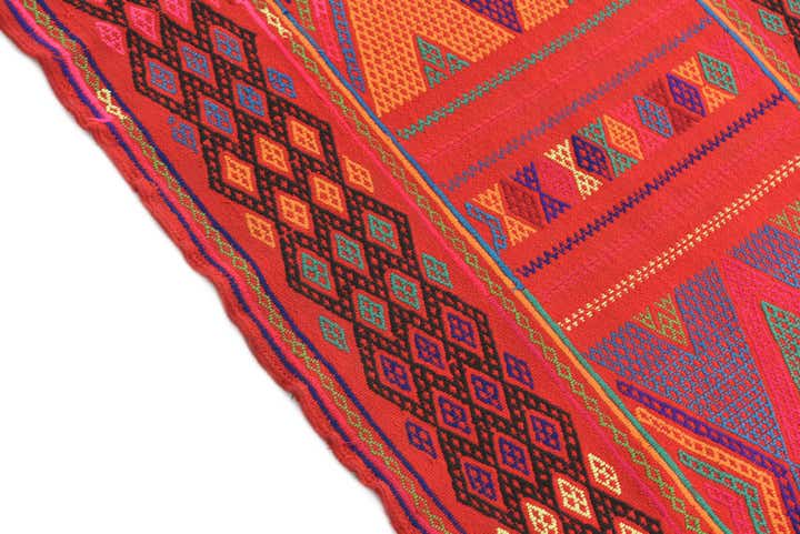 2' 6 x 8' Hand Knotted Kilim Fars Persian Wool Runner Rug