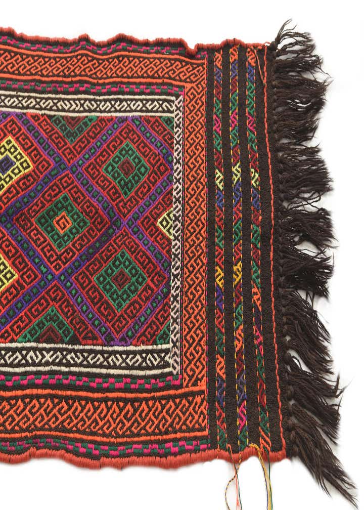 2' x 7' 9 Hand Knotted Kilim Fars Persian Wool Runner Rug