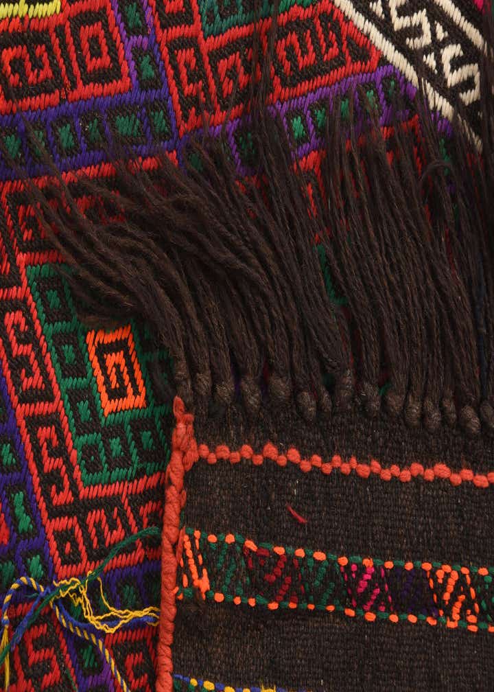 2' x 7' 9 Hand Knotted Kilim Fars Persian Wool Runner Rug