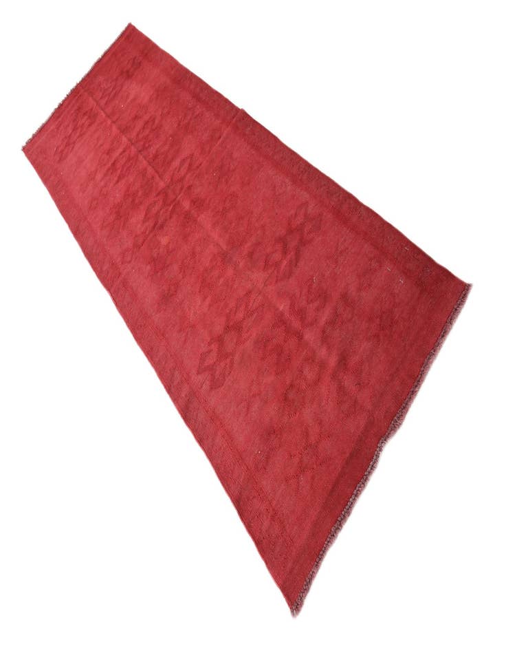 Detail image of 2' 7 x 7' 11  Hand Woven Kilim Fars Runner Rug