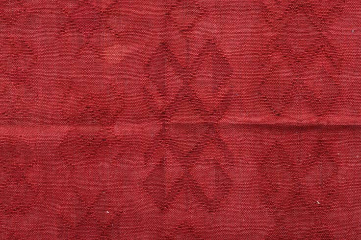 Detail image of 2' 7 x 7' 11 Hand Woven Kilim Fars Runner Rug