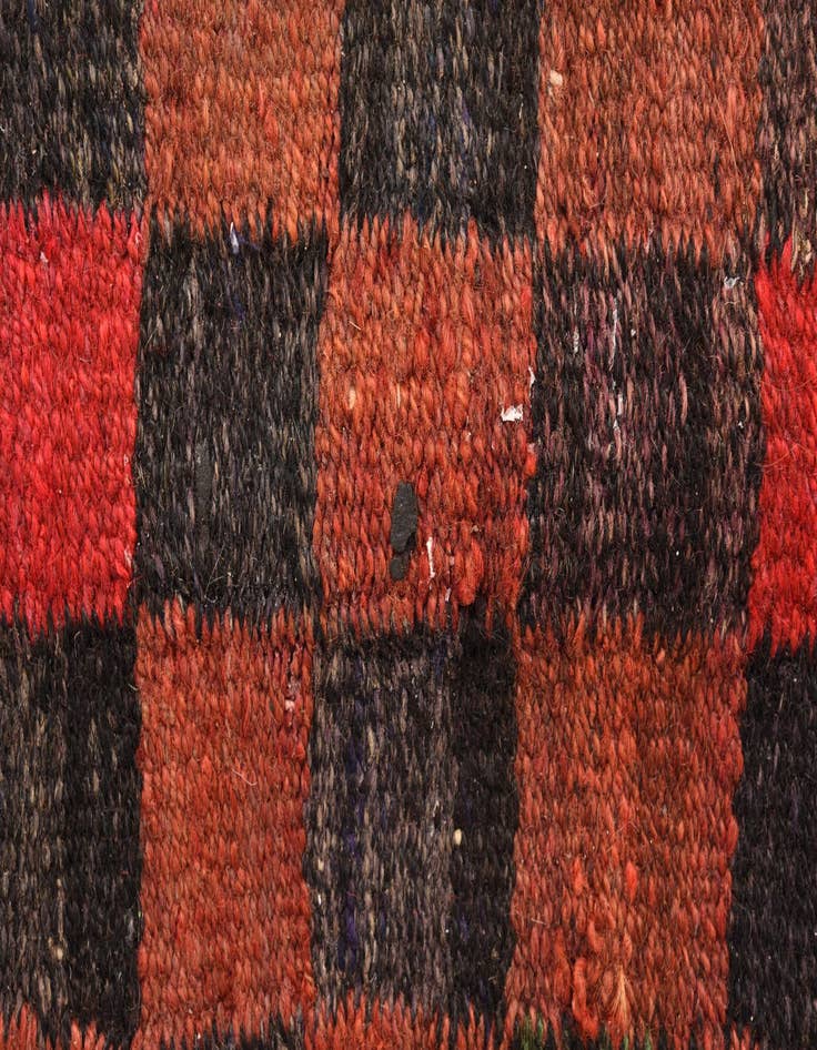 Detail image of 5' 3 x 10' Hand Woven Kilim Fars Wool Runner Rug