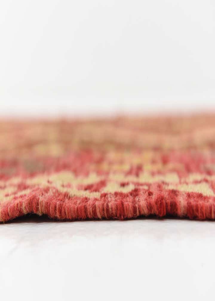 3' 3 x 6' 9 Hand Woven Kilim Maymana Wool Runner Rug