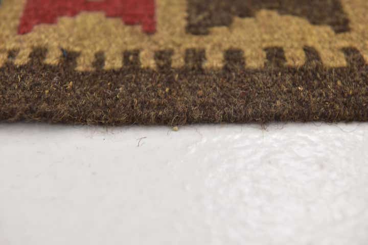 3' 3 x 6' 5 Hand Woven Kilim Maymana Wool Runner Rug