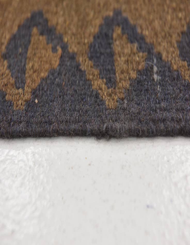 Detail image of 3' 5 x 6' 5  Hand Woven Kilim Maymana Wool Runner Rug