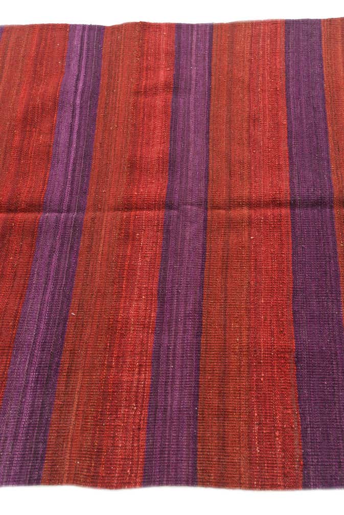 3' 5 x 6' 10 Hand Woven Kilim Modern Wool Runner Rug