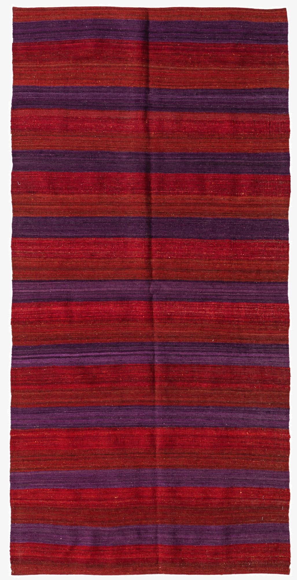 3' 5 x 6' 10  Hand Woven Kilim Modern Wool Runner Rug