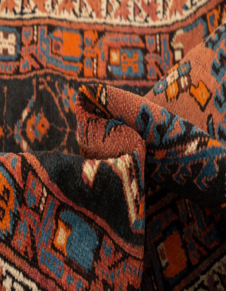 Detail image of 3' 5 x 13' 3 Kilim Wool Runner Rug