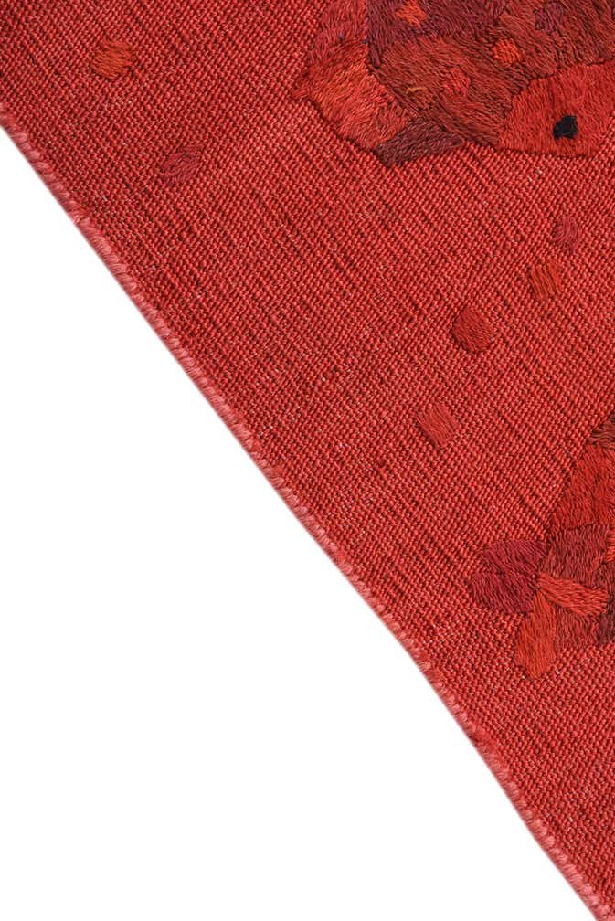 2' 4 x 7' 8 Hand Woven Kilim Suzani Wool Runner Rug