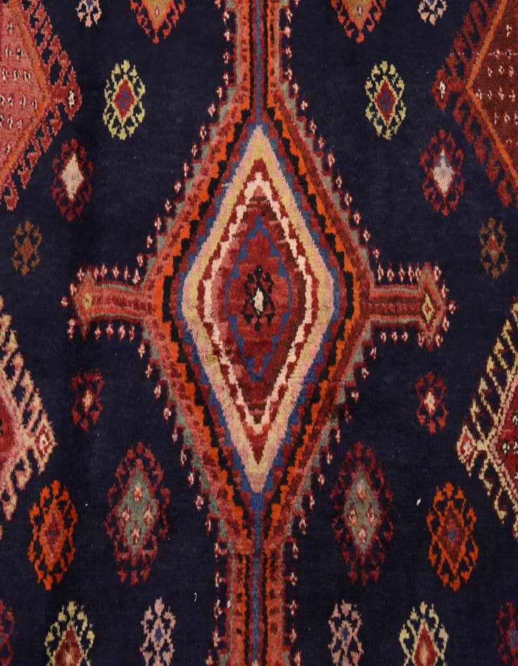 Detail image of 5' 6 x 13' 5 Hand Knotted Koliaei Persian Wool Runner Rug