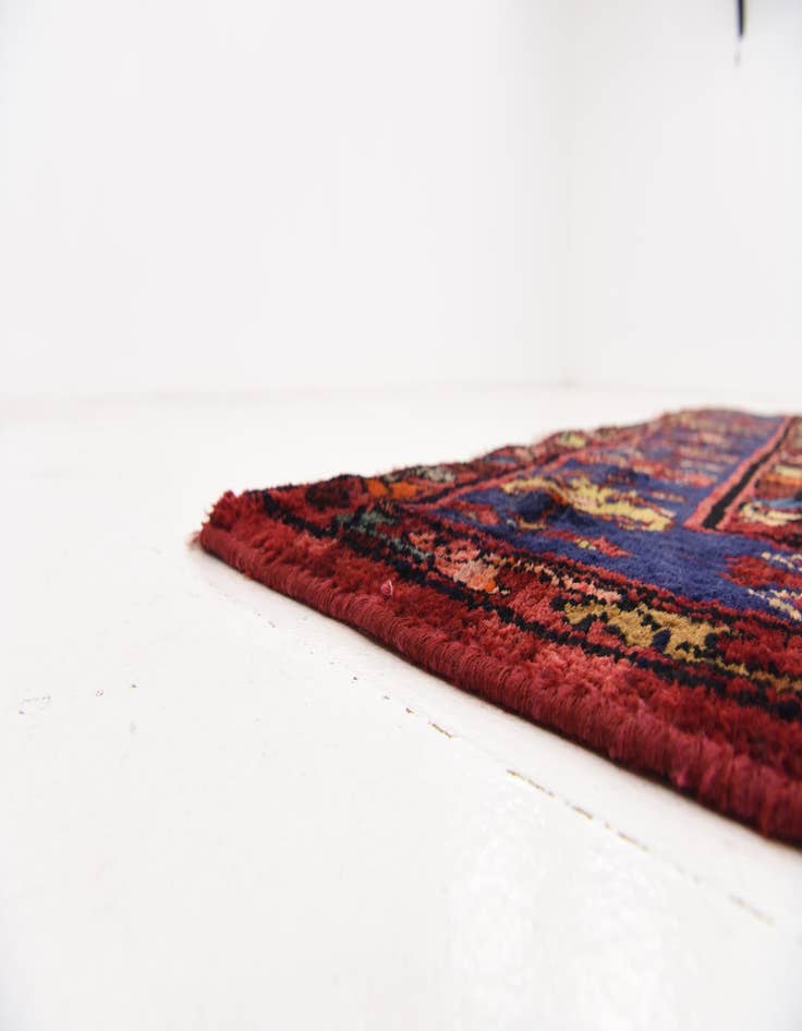 Detail image of 5' 6 x 13' 5 Hand Knotted Koliaei Persian Wool Runner Rug