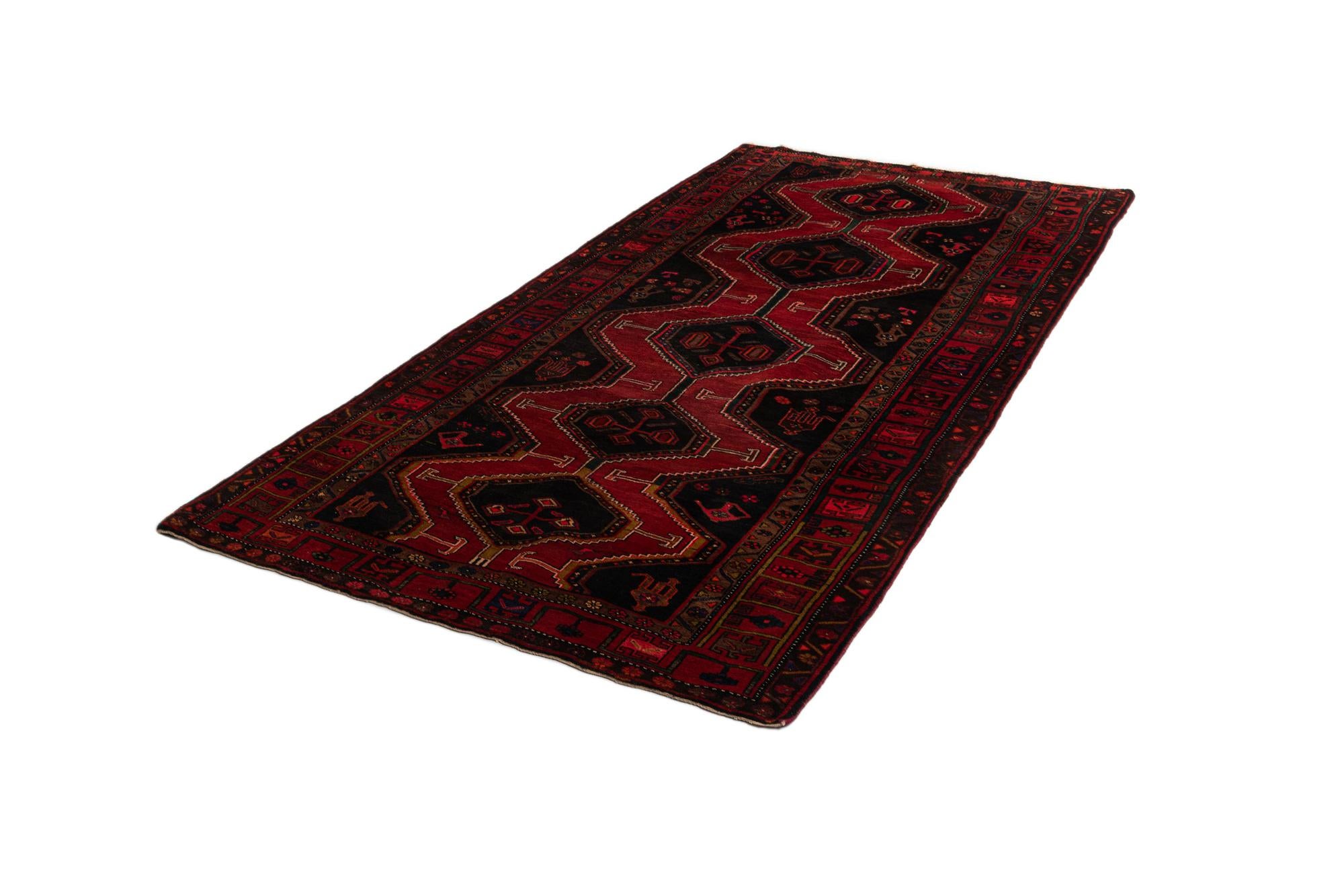 5' 6 x 10' 7 Koliaei Wool Runner Rug