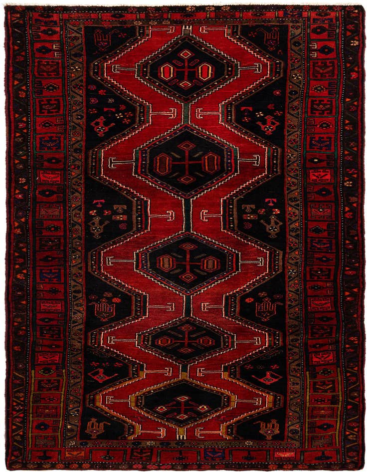 Detail image of 5' 6 x 10' 7 Koliaei Wool Runner Rug
