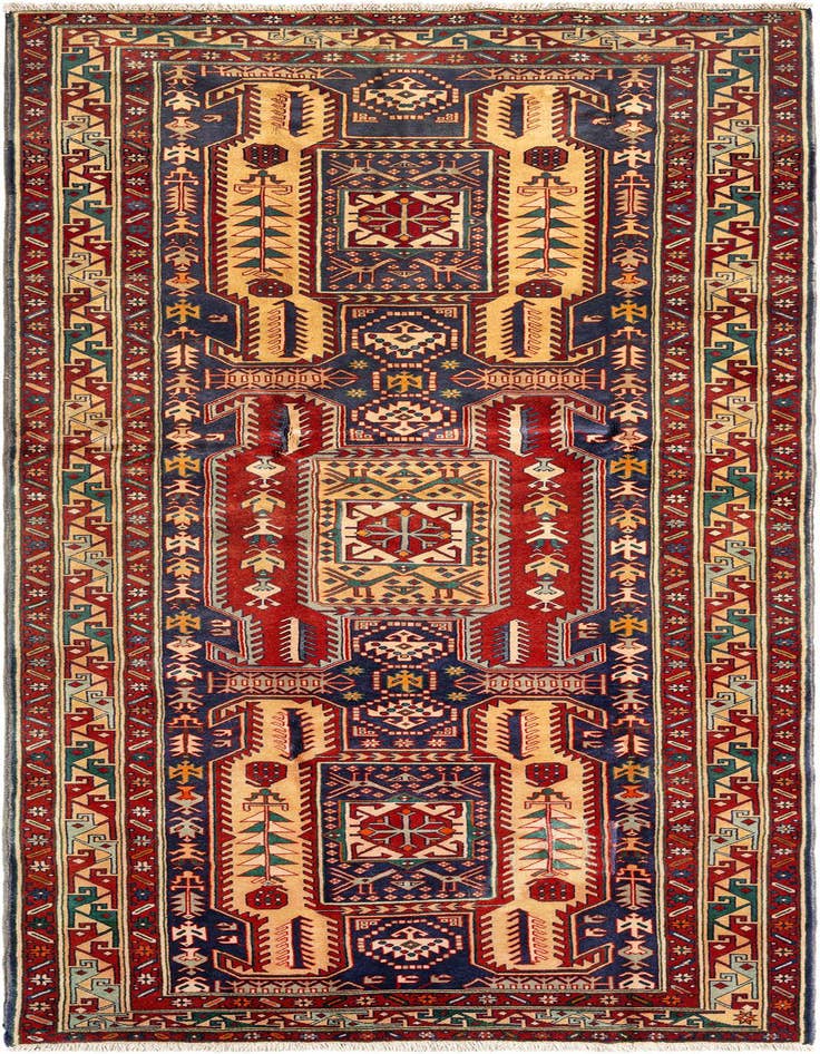 Detail image of 4' 3 x 10' 1 Koliaei Wool Runner Rug