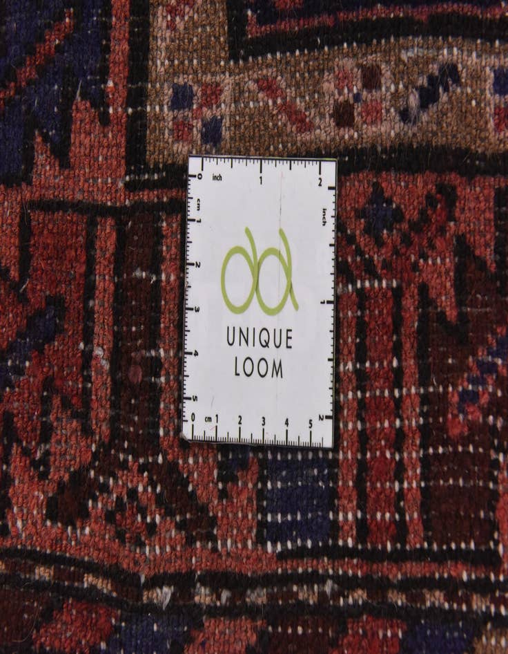 Detail image of 3' 5 x 10'  Hand Knotted Koliaei Persian Wool Runner Rug