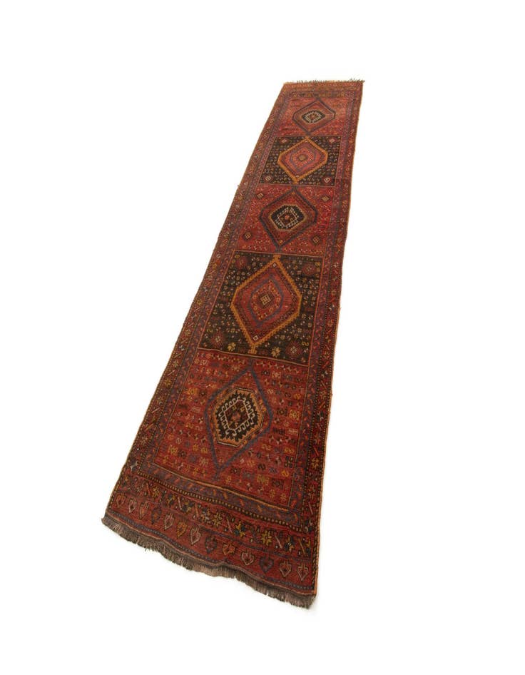 Detail image of 3' 5 x 13' 7 Kurd Runner Rug
