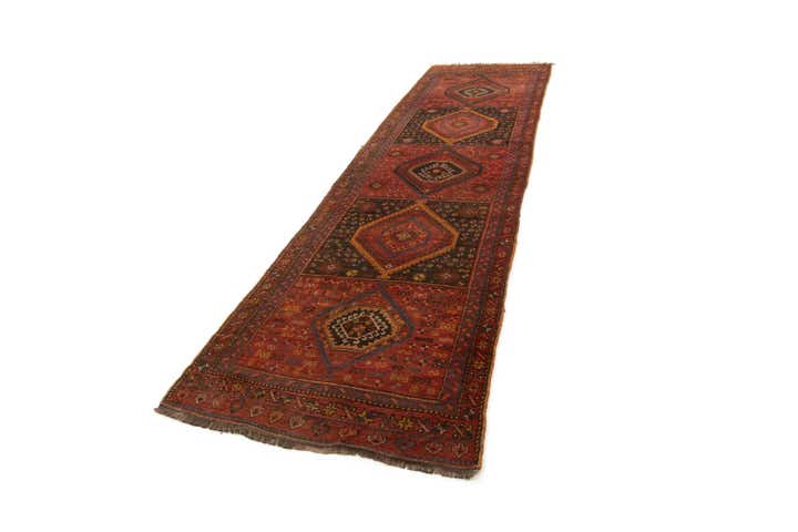 3' 5 x 13' 7 Kurd Runner Rug