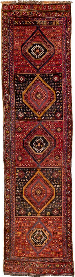 Detail image of 3' 5 x 13' 7 Kurd Runner Rug