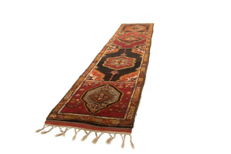Detail image of 3' 7 x 16' 10 Kurd Runner Rug