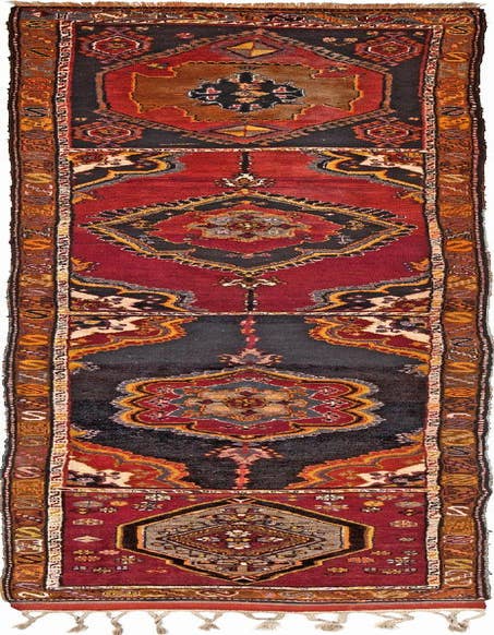 Detail image of 3' 7 x 16' 10 Kurd Runner Rug