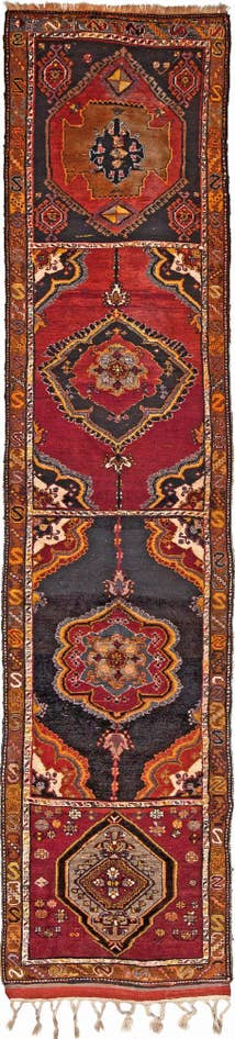 Detail image of 3' 7 x 16' 10 Kurd Runner Rug