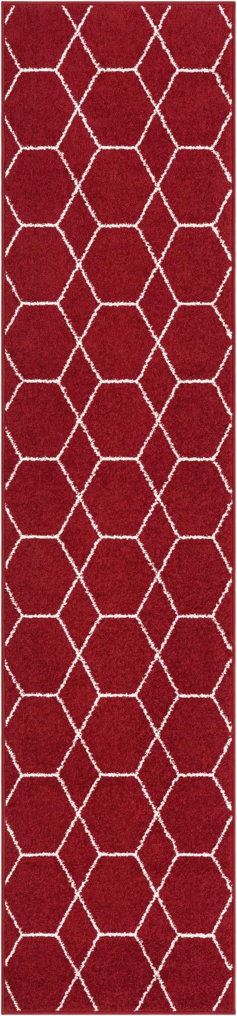 Primary image 62cm x 275cm Trellis Frieze Runner Rug