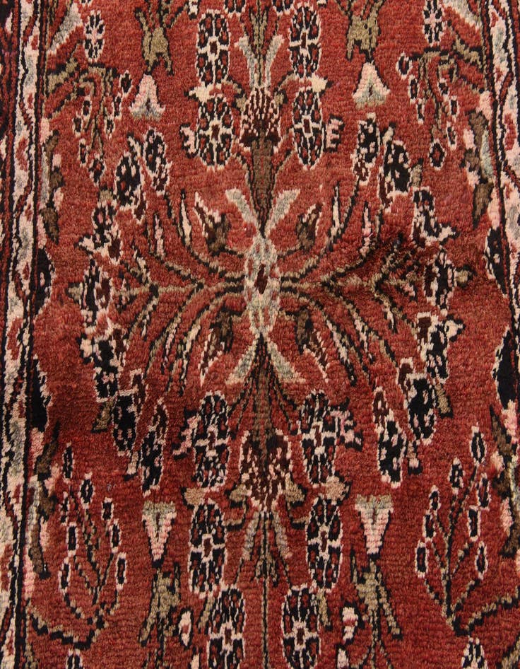Detail image of 3' 6 x 10' 4  Hand Knotted Liliyan Persian Wool Runner Rug
