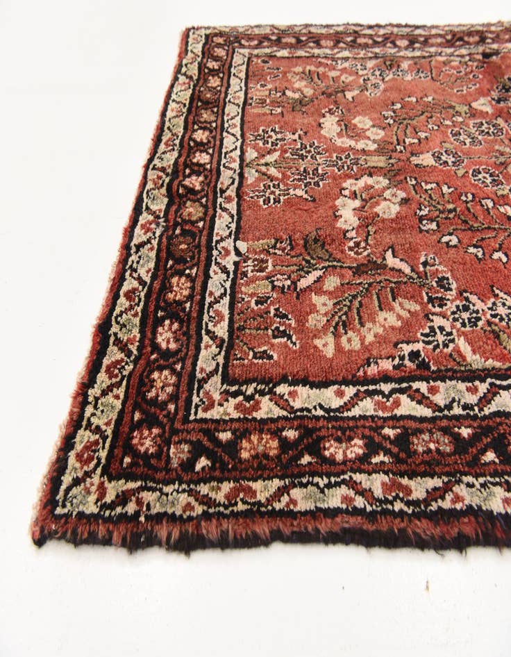 Detail image of 3' 6 x 10' 4  Hand Knotted Liliyan Persian Wool Runner Rug