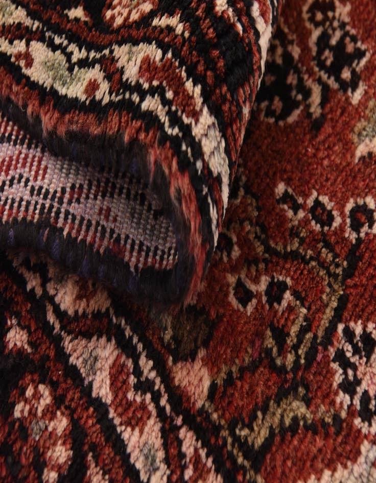 Detail image of 3' 6 x 10' 4  Hand Knotted Liliyan Persian Wool Runner Rug