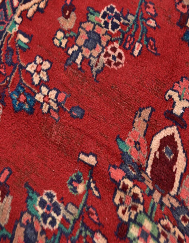Detail image of 3' 4 x 9' 2  Hand Knotted Liliyan Persian Wool Runner Rug
