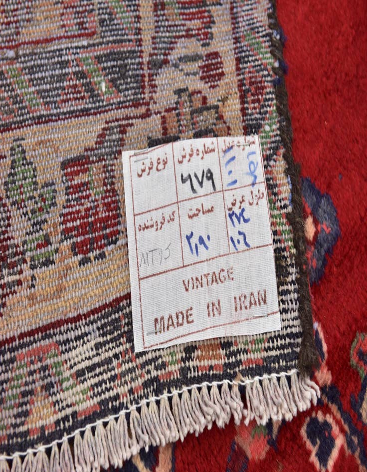 Detail image of 3' 4 x 9' 2  Hand Knotted Liliyan Persian Wool Runner Rug