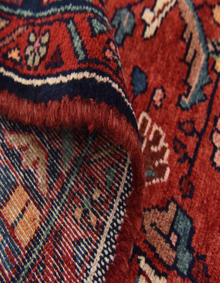Detail image of 3' 8 x 10' 6  Hand Knotted Liliyan Persian Wool Runner Rug