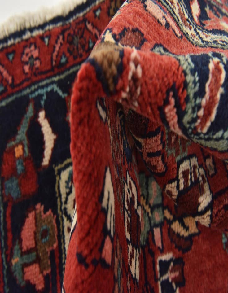 Detail image of 3' 8 x 10' 6  Hand Knotted Liliyan Persian Wool Runner Rug