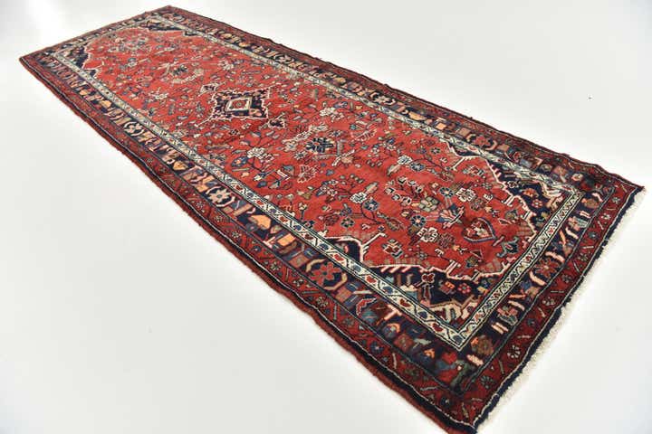 3' 8 x 10' 6 Hand Knotted Liliyan Persian Wool Runner Rug