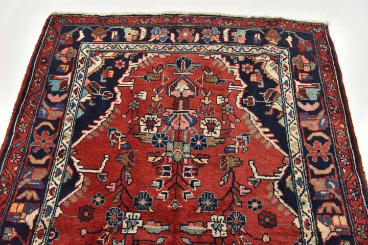 3' 8 x 10' 6 Hand Knotted Liliyan Persian Wool Runner Rug