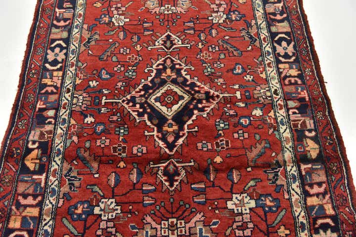 3' 8 x 10' 6 Hand Knotted Liliyan Persian Wool Runner Rug