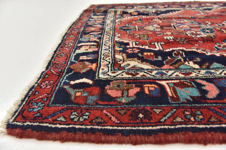 Detail image of 3' 8 x 10' 6 Hand Knotted Liliyan Persian Wool Runner Rug