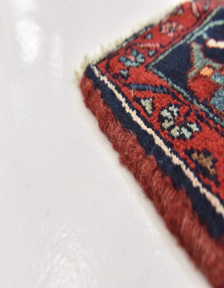 Detail image of 3' 8 x 10' 6  Hand Knotted Liliyan Persian Wool Runner Rug