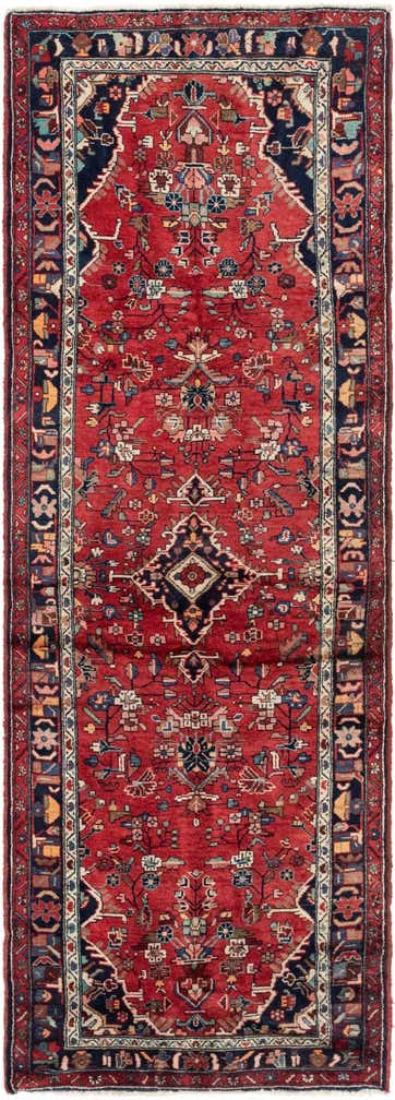 3' 8 x 10' 6 Hand Knotted Liliyan Persian Wool Runner Rug