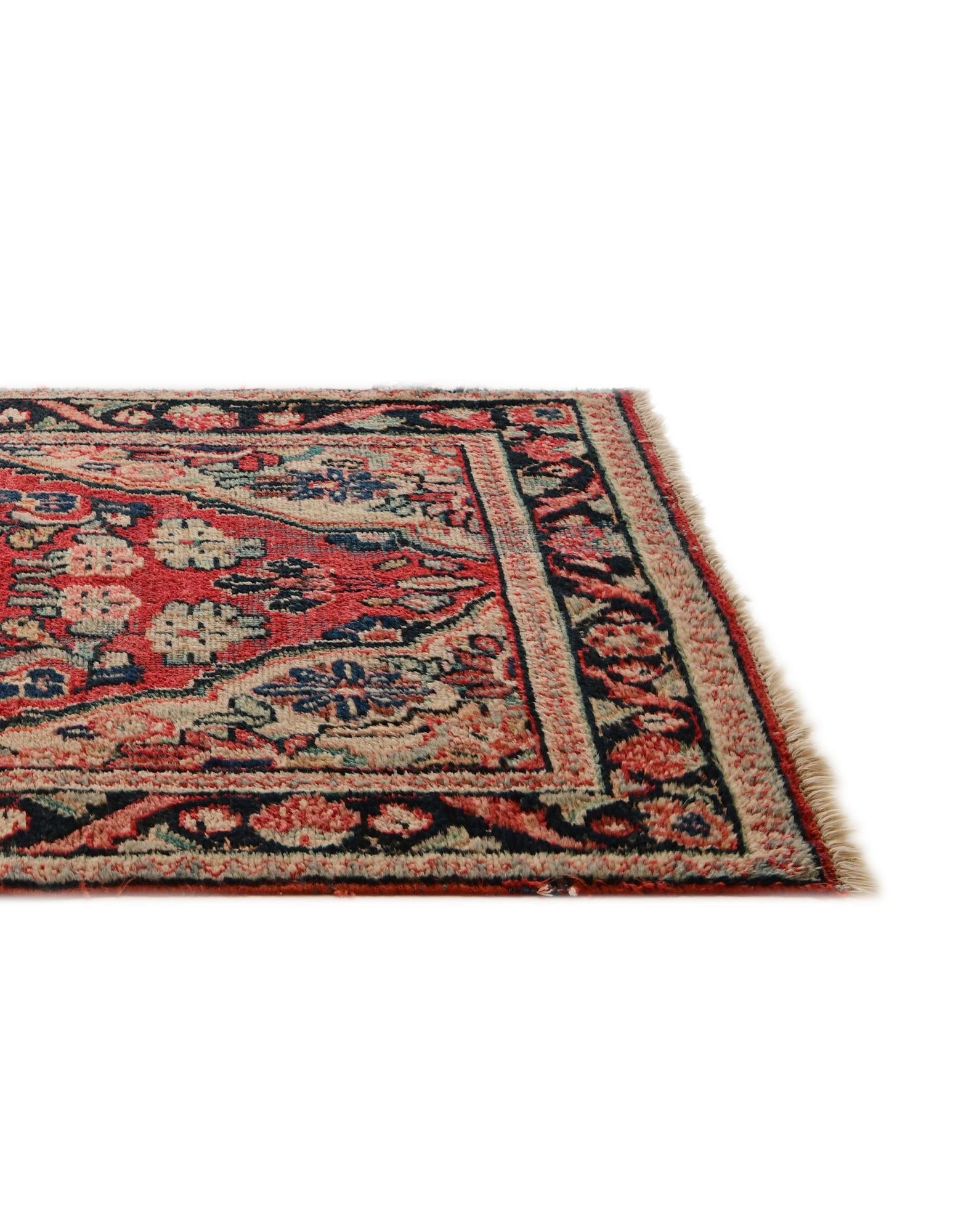 3' 5 x 9' 10 Hand Knotted Liliyan Persian Wool Runner Rug
