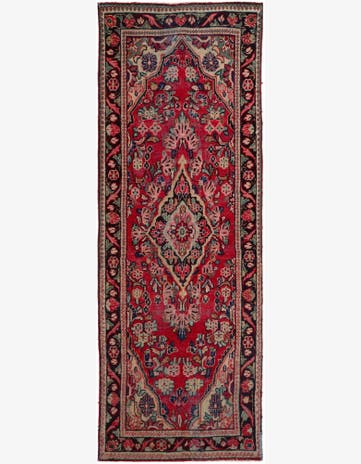 3' 5 x 9' 10 Hand Knotted Liliyan Persian Wool Runner Rug