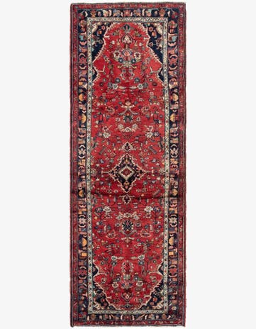 3' 8 x 10' 6 Hand Knotted Liliyan Persian Wool Runner Rug