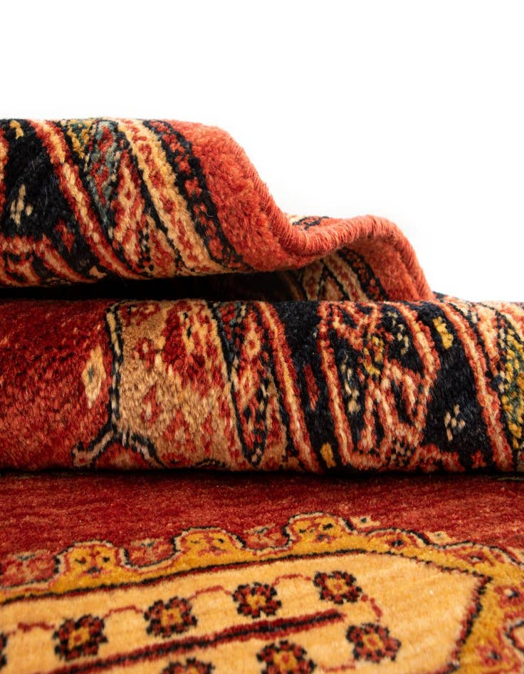 Detail image of 2' 10 x 9' 11 Luribaft Wool Runner Rug