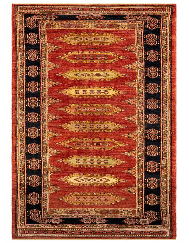 Detail image of 2' 10 x 9' 11 Luribaft Wool Runner Rug