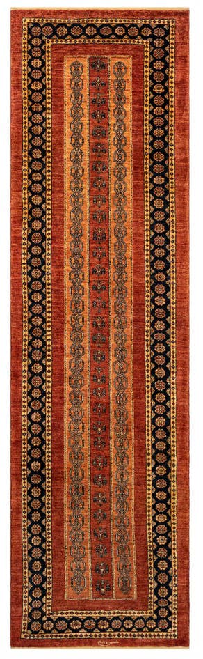 Detail image of 2' 11 x 10' 2 Luribaft Wool Runner Rug