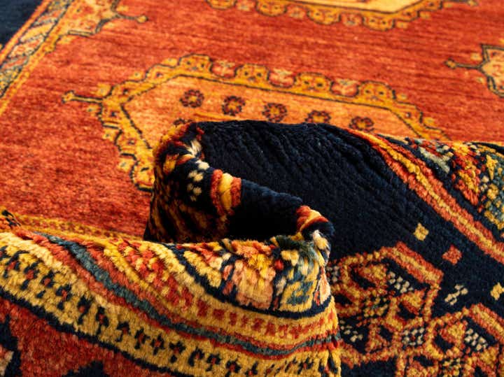 2' 11 x 8' 6 Luribaft Wool Runner Rug