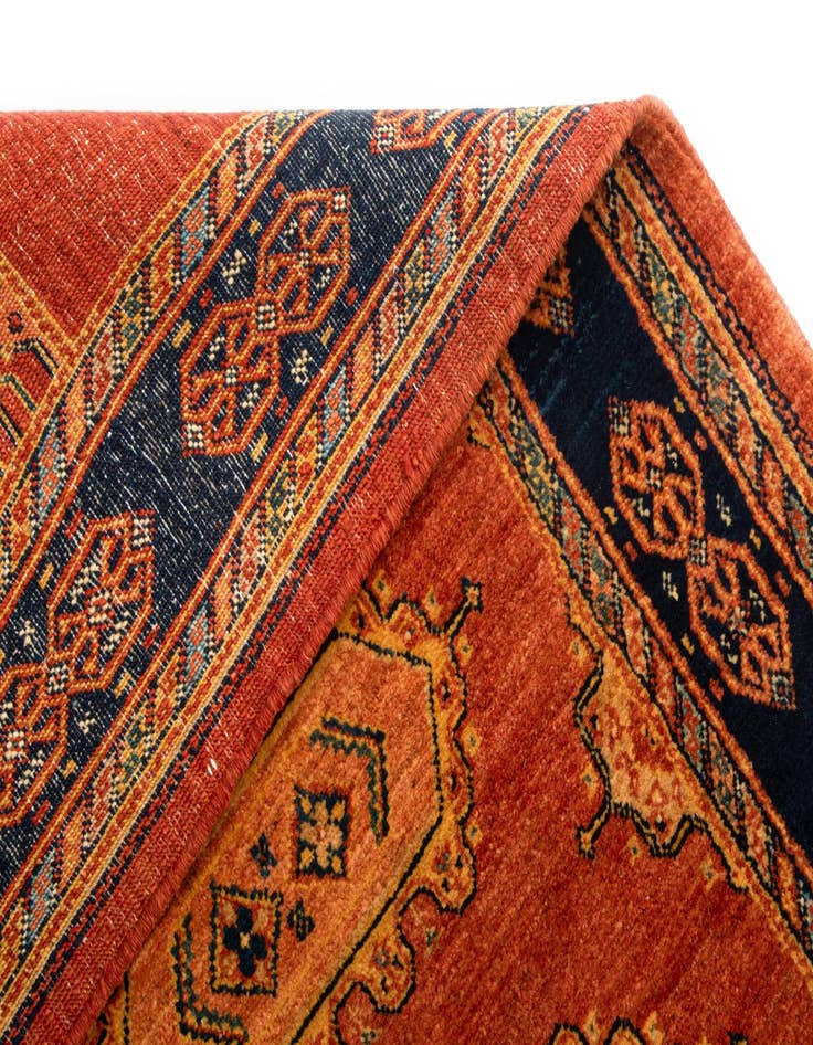 Detail image of 2' 11 x 8' 6 Luribaft Wool Runner Rug