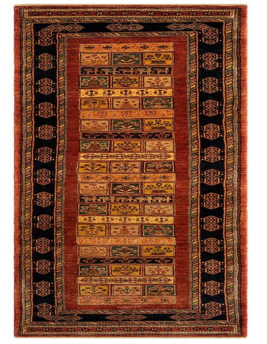 Detail image of 2' 7 x 10' 4 Luribaft Wool Runner Rug